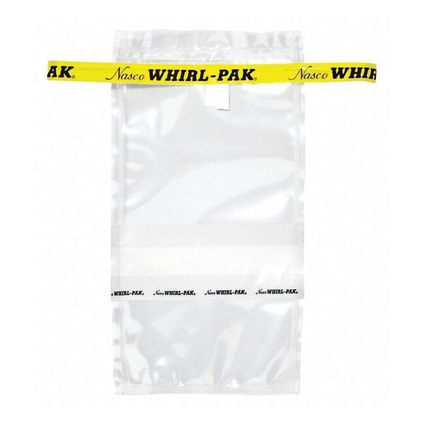 Whirl-Pak Sampling Bag,Write-On,7 oz.,7" L,PK500 B01489