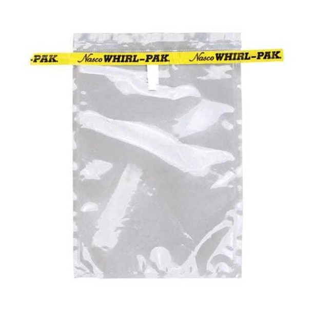 Whirl-Pak Sampling Bag,Clear,13 oz.,7.5" L,PK500 B01018