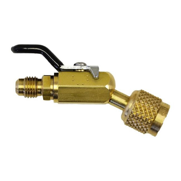Jb Industries Mini Ball Valve, 45 Deg,2in L, Brass,PK3 MBV4-03