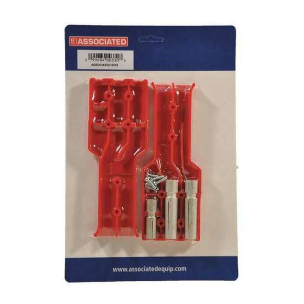 Associated Equipment Polarized A/N Plug,Red,Plug-In 6216