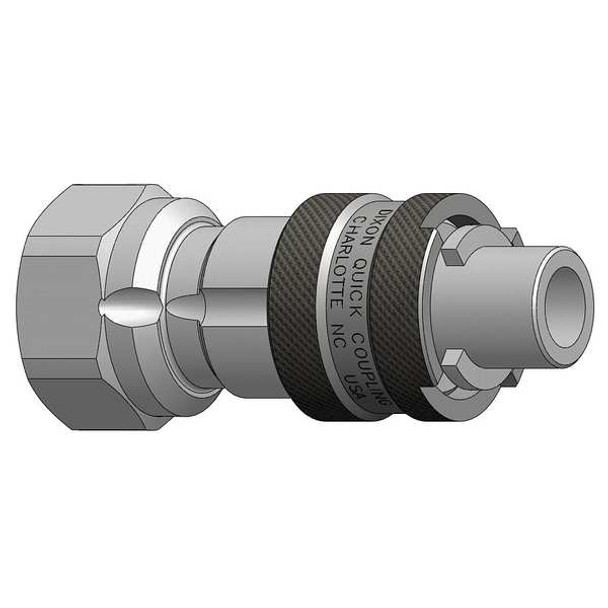 Dixon Female to Bowes Nipple,(F)NPT,1/2,Brass N4F6-B