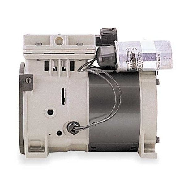 Thomas Piston Air Compressor/Vacuum Pump,1/3HP 688CE44