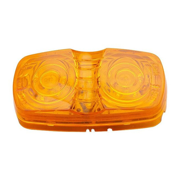 Grote Clearance Marker Lamp,Rectangular,Yellow G4603