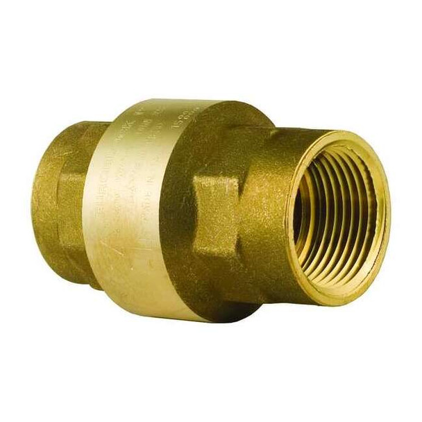 Bonomi 2" NPT Brass Spring Check Valve 100012LF-2"