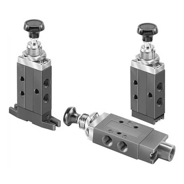 Parker Manual Air Control Valve,3-Way,1/8In NPT 414931000