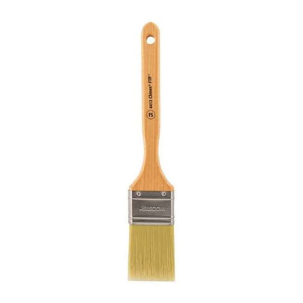 Wooster 2" Flat Sash Soft, Chinex FTP Bristle, Paint Brush, Wood Handle 4412-2