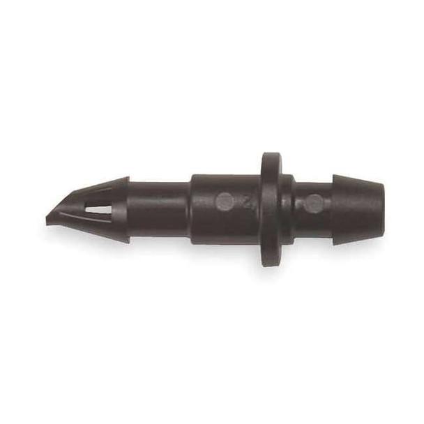 Rain Bird Coupling,1/4 In. Tubing,Blk, Plstc,PK10 BC25/10PS