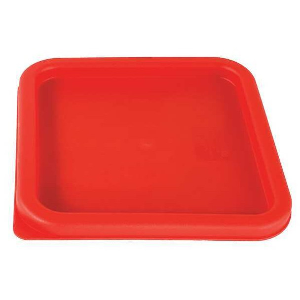Crestware Container Lid,9 in L,Red SQCL68 Crestware Container Lid,9 in L,Red SQCL68
