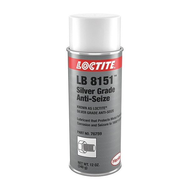 Loctite Anti-Seize,12 oz Spray Can,Graphite LB 8151 135541