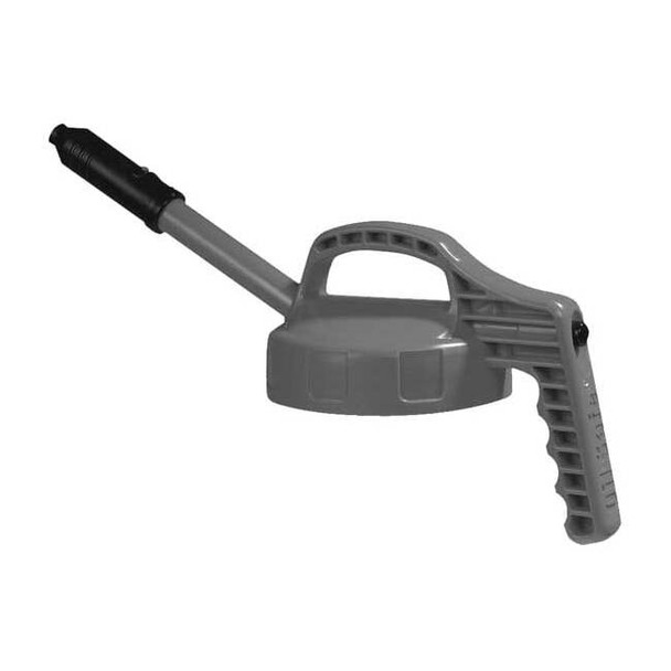Oil Safe Stretch Spout Lid,w/0.5 In Outlet,Gray 100304