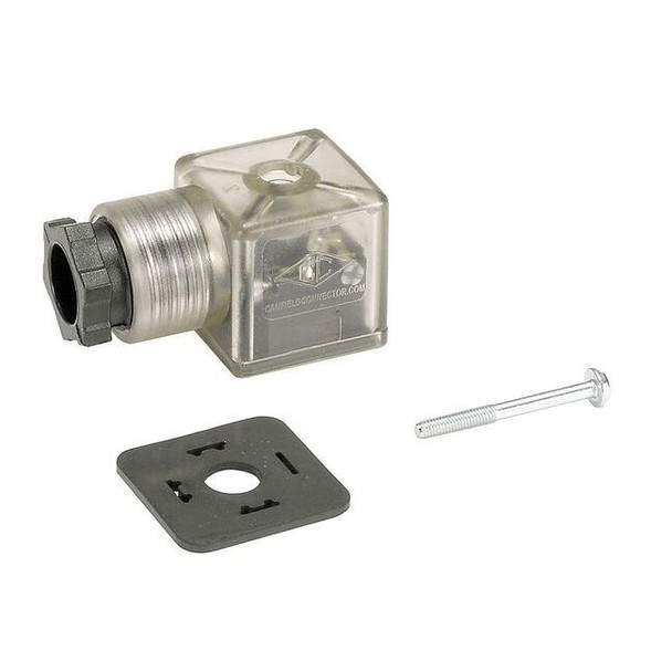 Parker Solenoid Coil Connector, 3 Pin, 15 mm PS294679BP
