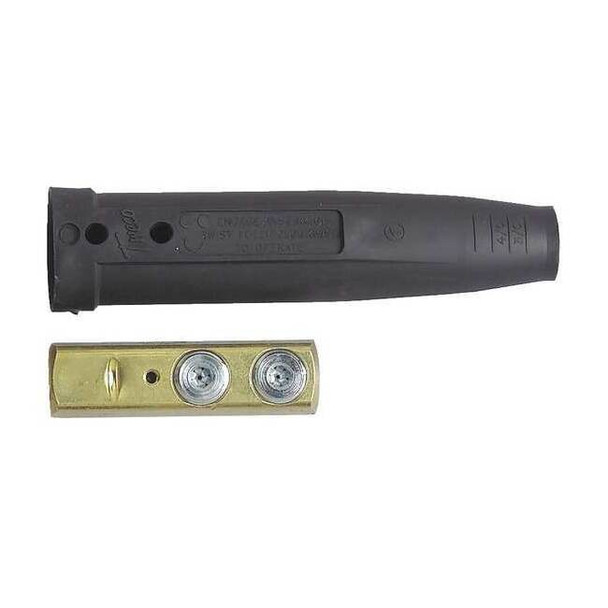 Tweco Cable Connector,Female,3/0 to 4/0AWG,PK2 94251420