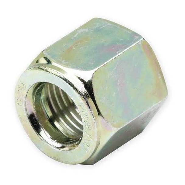Parker Nut, Steel, Compression, 3/8 in 6 BU-S