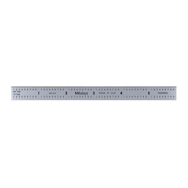 Mitutoyo Flexible Rule,SS,150 x 12.7mm 182-207