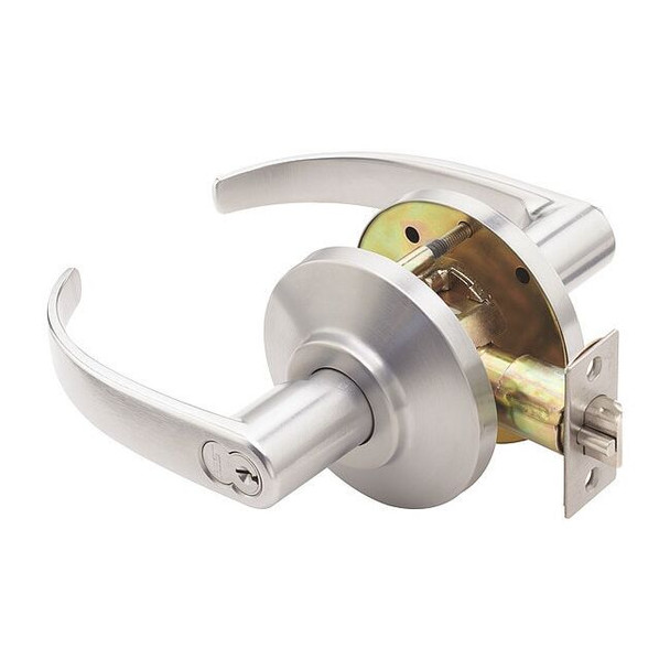 Best Lever Lockset,Mechanical,Entrance,Grd. 2 7KC37AB14DS3626