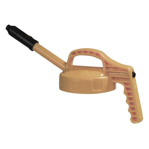 Oil Safe Stretch Spout Lid,w/0.5 In Outlet,Beige 100300
