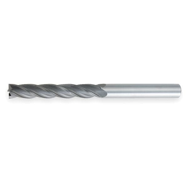 Osg End Mill,Carbide,TiAlN,3/8,4 FL,Sq End 484-375011