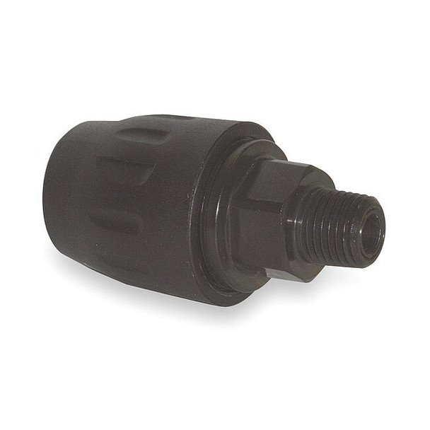 Transair Tubing Fitting, 1-1/2" Tube Size, Polyamide, Black 6605 40 50
