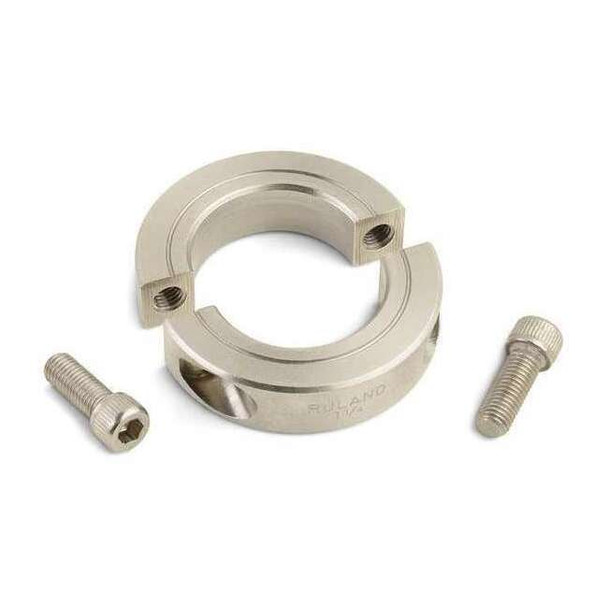 Ruland Shaft Collar,Clamp,2Pc,55mm,303 SS MSP-55-SS