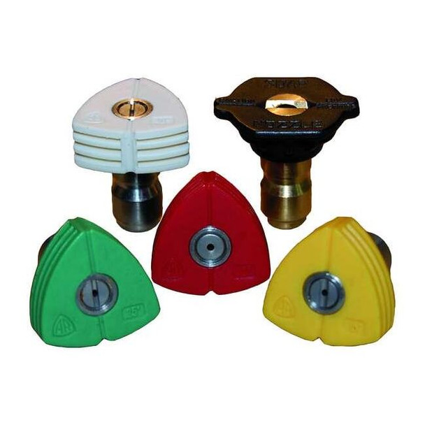Spray Nozzle, Size 20, 5000 psi, PK5, GPM at 800 PSI: 8.94