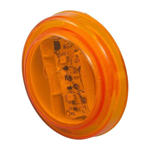 Grote Clearance/Marker Lamp,2.5In.,LED,Yellow 47123