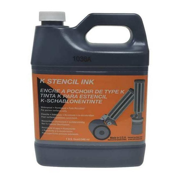 Mssc Black Stencil Ink K-BK-Q