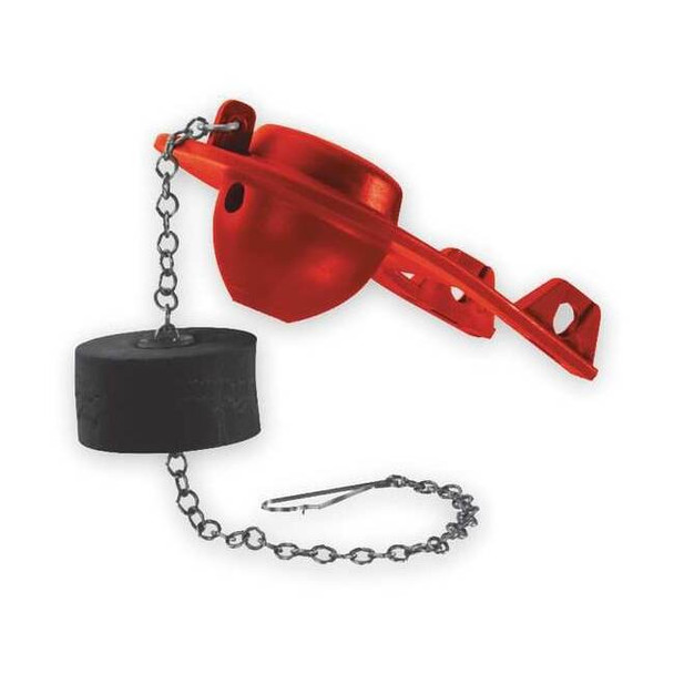 Fluidmaster Flapper, Adjustable, Red, Resists Chlorine Pro 55