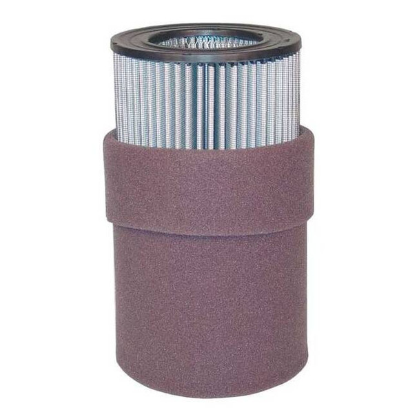 Solberg Filter Element,Poly,14.5" Ht, 4 3/4" ID 335P