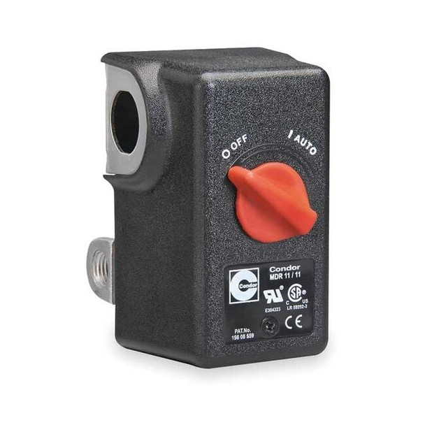 Pressure Switch, Standard, DPST, 4 Ports, 1/4" FNPT, 25 to 160 psi Range