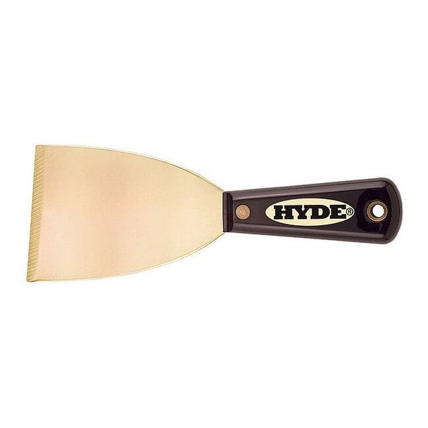 Hyde Scraper,Straight,Brass,3"W 02420