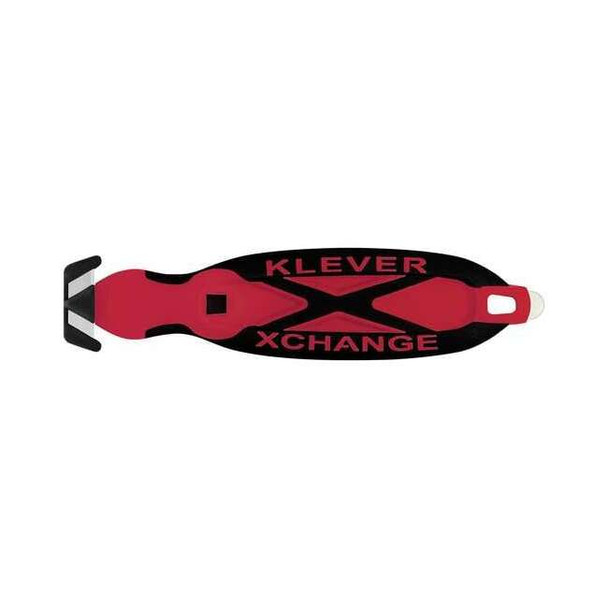 Klever Safety Cutter, Fixed Blade, Safety Recessed, Boxes; Film; Tape KCJ-XC-20R