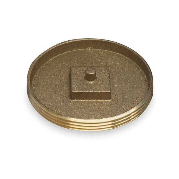 Oatey Cleanout Plug,Recessed Head,4 In 42745