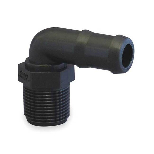 Banjo Barbed Hose Fitting,Hose ID 3/4",NPT HB075-90