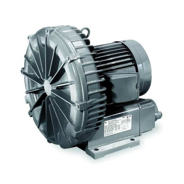 Fuji Electric Regenerative Blower, 1/2 hp,49.8 in wc VFC300A-7W