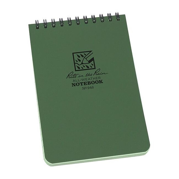Rite in the Rain All Weather Memo Book,Universal,4 x 6In. 946