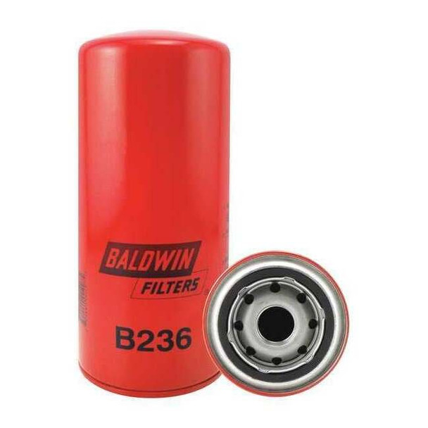 Baldwin Filters Oil/Hydraulic Filter,3-11/16 x 8-1/8 In B236