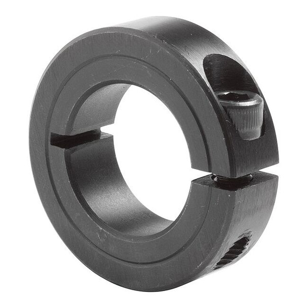 Climax Metal Products Shaft Collar,Clamp,1Pc,5/16 In,Steel 1C-031