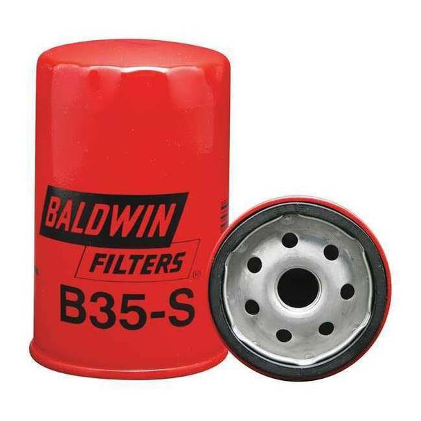 Baldwin Filters Spin-On,M18 x 1.5mm Thread ,4-27/32" L B35-S