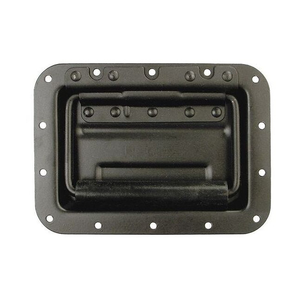 Monroe Pmp Recessed Folding Pull Handle, Steel, Unthr. Through Holes PH-0309