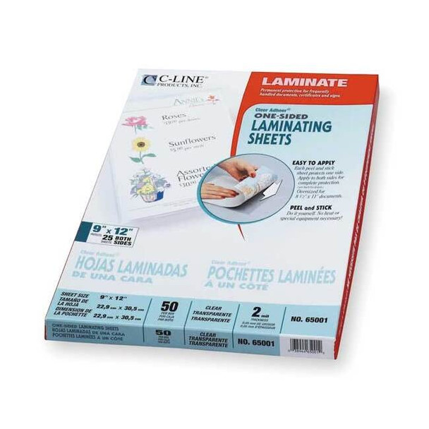 C-Line Products Laminating Sheets,12x9in,PK50 65001