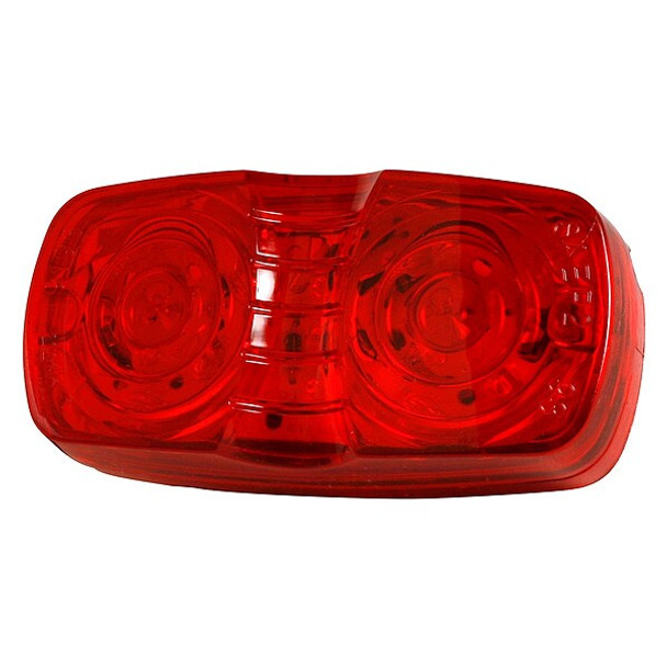 Grote Clearance MarkerLamp,Rectangular,Red,4"L G4602