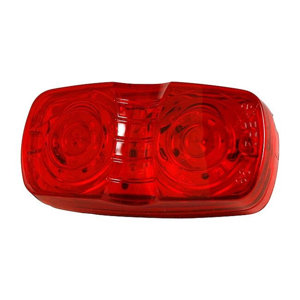 Grote Lamp,Square Corner,13-Diode,LED,Red G4602