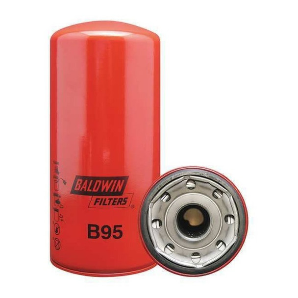 Baldwin Filters Spin-On,1-1/2" Thread ,9-15/16" L B95