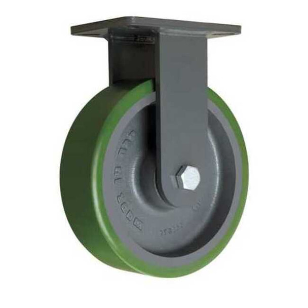 Hamilton Plte Castr,Rgd,Poly,10 in,3000 lb.,Grn,A R-CH-13DB