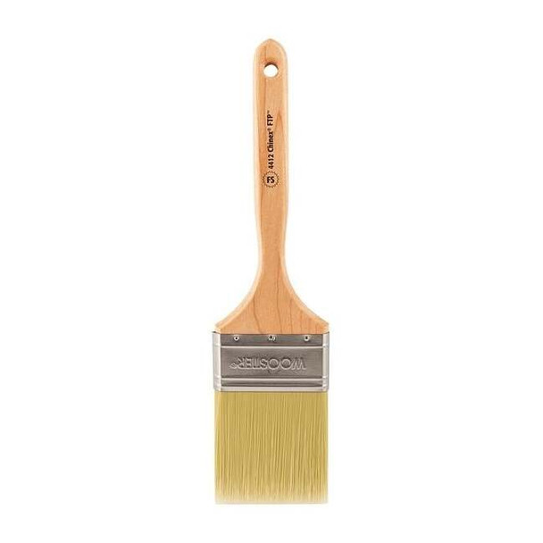 Wooster 3" Flat Sash Firm, Chinex FTP Bristle, Paint Brush, Wood Handle 4412-3
