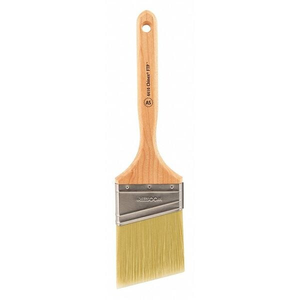 Wooster 3" Angle Sash Firm, Chinex FTP Bristle, Paint Brush, Wood Handle 4410-3