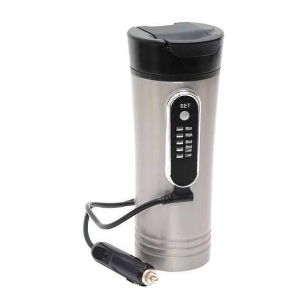 Roadpro Heated Mug,Travel, 15 Oz RP0719