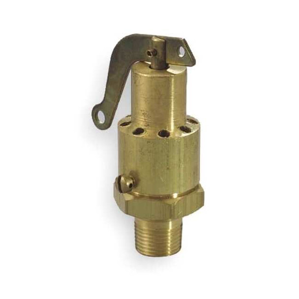 Aquatrol Safety Relief Valve,1/4 In,150 psi,Brass 130AA1M1K1-150