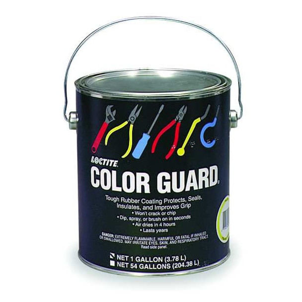 Loctite Rubber Protectant Color Guard,Blue,1 gal 338128
