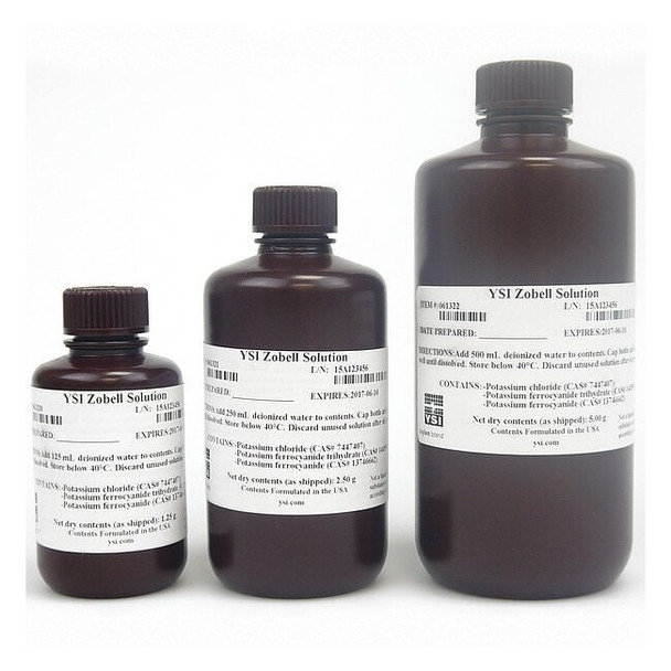 Ysi Calibration Solution,ORP,250mL Bottle 061321